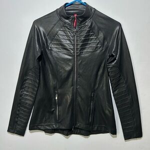 Spanx Faux Leather Moto Jacket XS